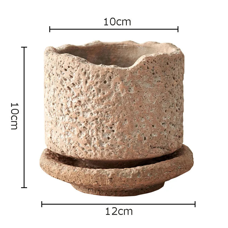 Handcrafted Ceramic Vase for Flowers - B - Vase