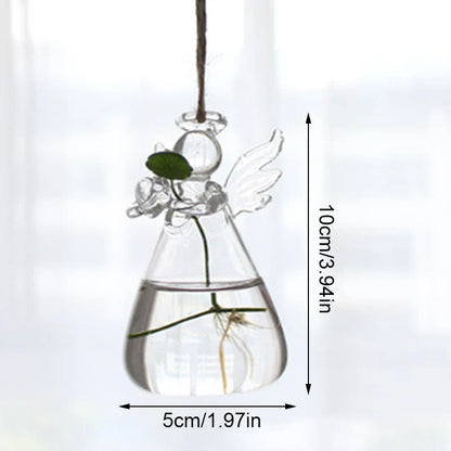 Handmade Angel Glass Vase - Home Decor - B05 - Vase