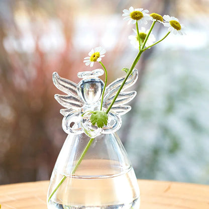 Handmade Angel Glass Vase - Home Decor - Vase