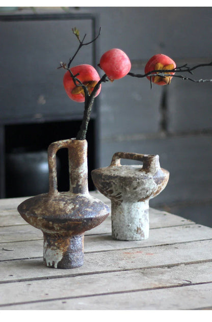 Handmade Ceramic Vase for Dried Flowers - Vase