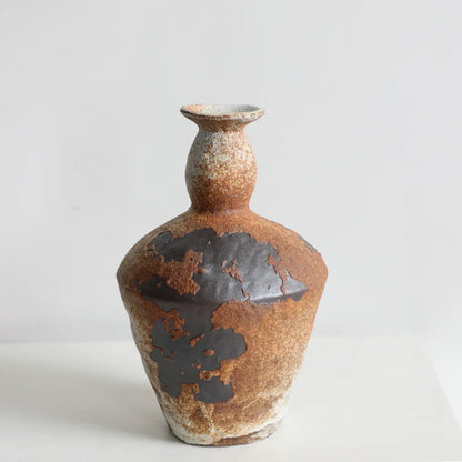 Handmade Ceramic Vases for Zen Flower Arrangements - A - Vase