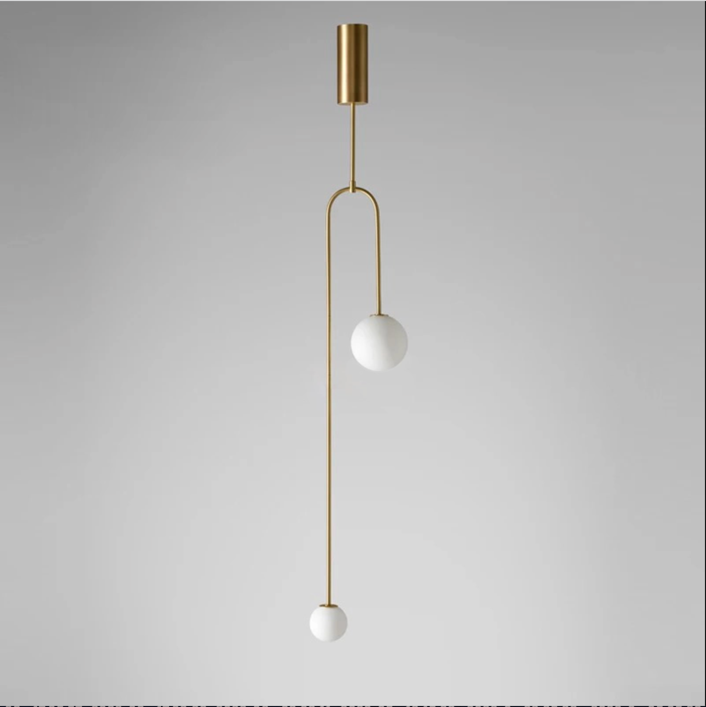 Hanging Lights - Gold / Cylinder