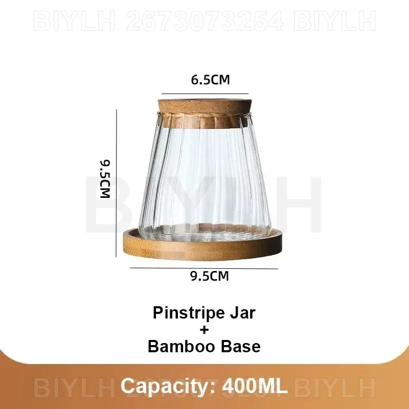Hydroponic Glass Flower Pots - Set of 2 - NC-Tray-9.5x9.5cm-1P - Vase
