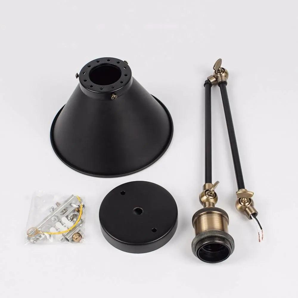 Industrial Plug In Wall Sconce