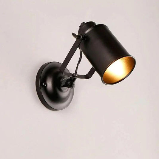 Industrial Plug In Wall Sconce