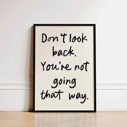 Inspirational Quote Poster for Home or Office - 04 / 20x30cm - Posters