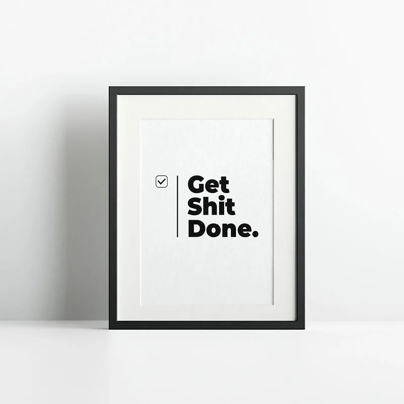 Inspirational Quote Poster for Home or Office - 11 / 50x70cm - Posters