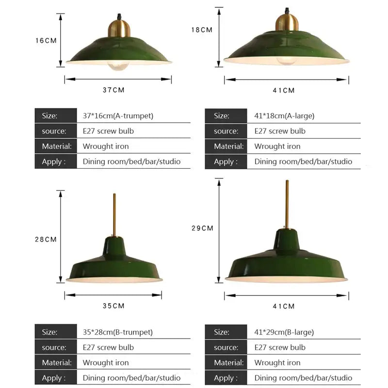 Dark green wrought iron pendant lights with brass accents from decorbites iron industrial chandeliers for dining rooms