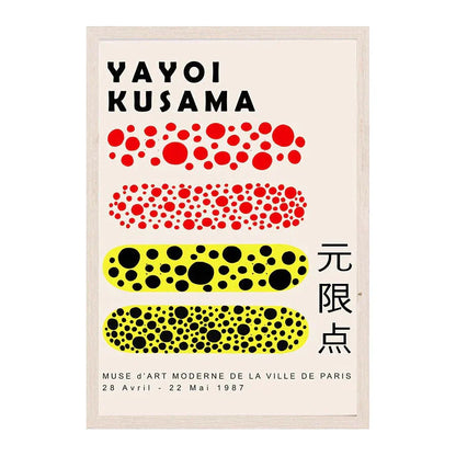 Japanese Abstract Art Canvas Print for Home Décor - E / 20x30cm No Frame - Posters