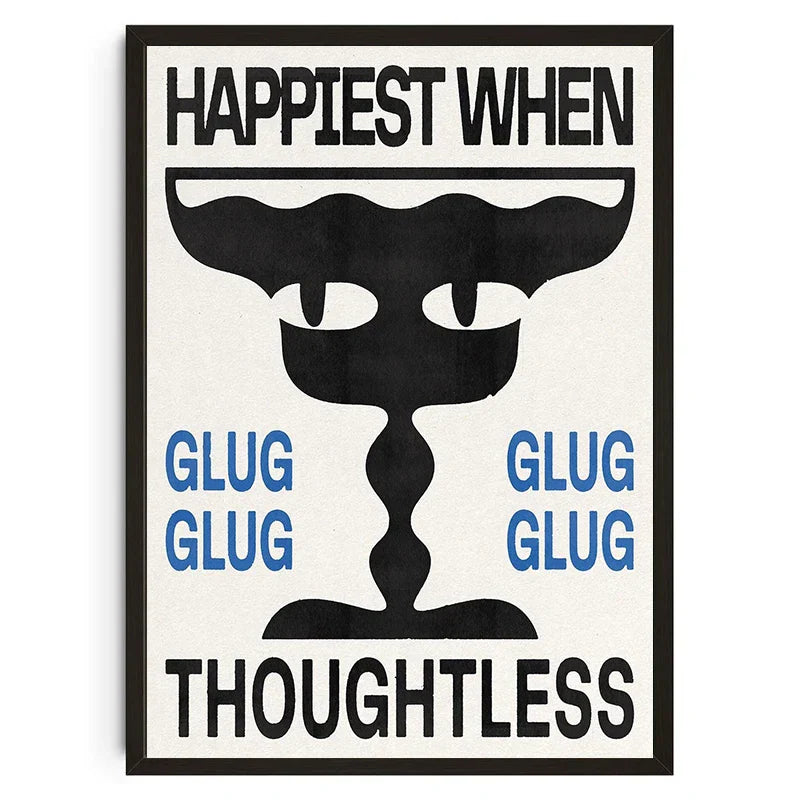 Japanese Koi Cat Abstract Animal Wall Art - Posters