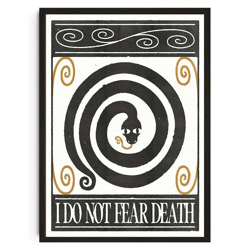 Japanese Koi Cat Wall Art Print - Posters