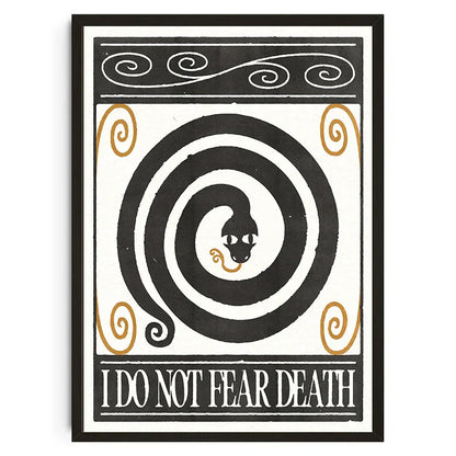 Japanese Koi Cat Wall Art Print - Posters