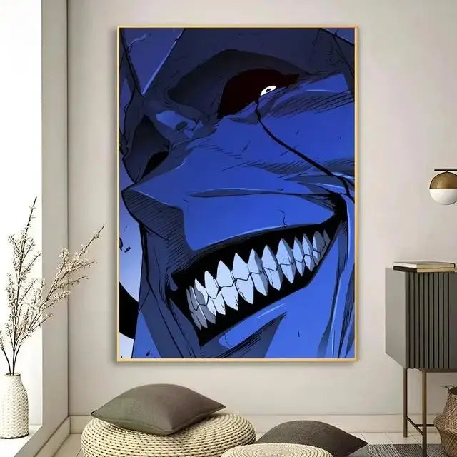 Kawaii Cat Anime Canvas Wall Art - P20 / 30x40cm No Frame - Posters