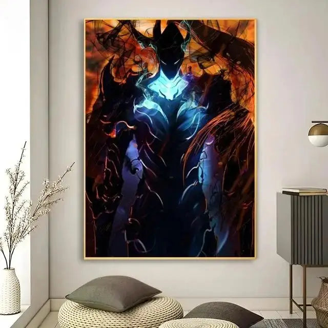 Kawaii Cat Anime Canvas Wall Art - P9 / 50x70cm No Frame - Posters