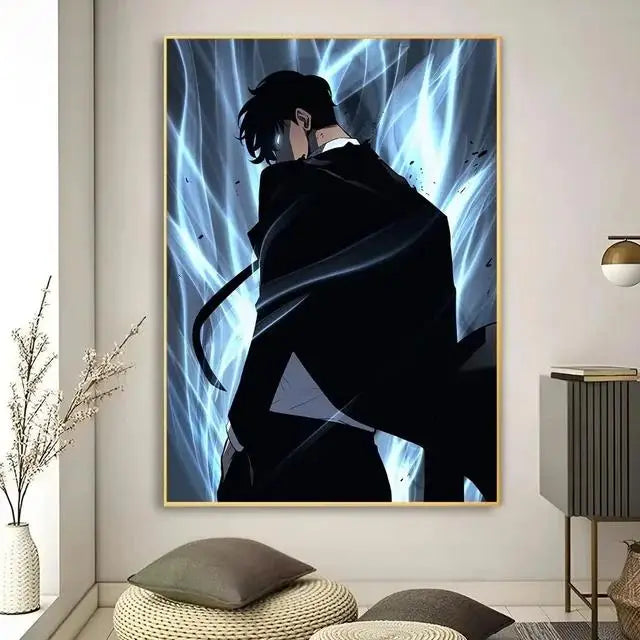 Kawaii Cat Anime Canvas Wall Art - P17 / 30x40cm No Frame - Posters