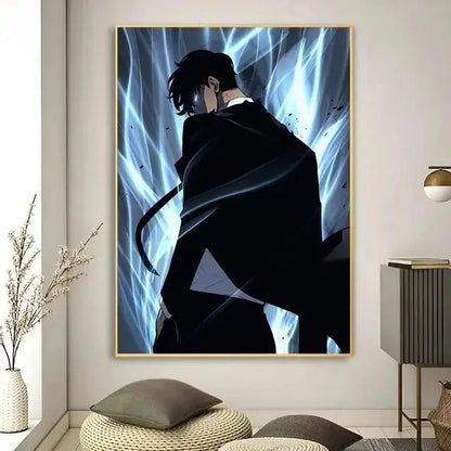 Kawaii Cat Anime Canvas Wall Art - P17 / 30x40cm No Frame - Posters