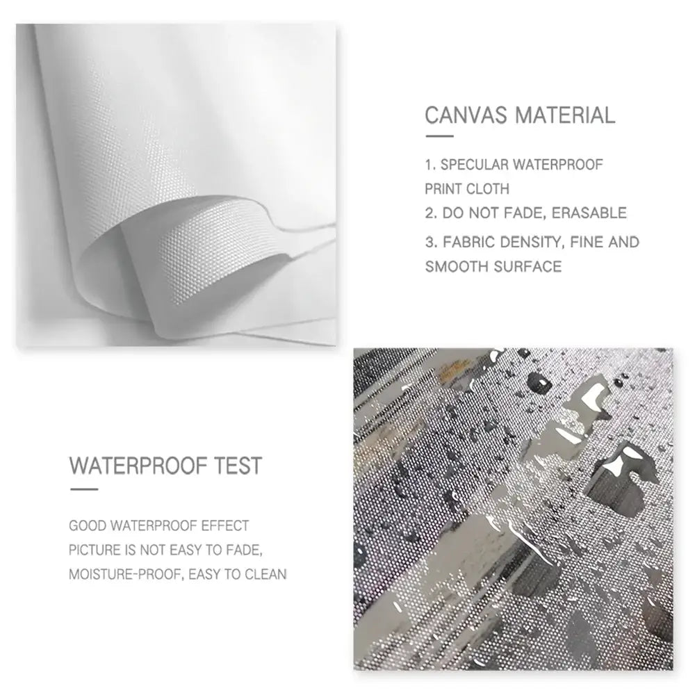 White canvas print cloth with fine smooth texture and waterproof properties for haikyuu anime canvas wall art decorbites kids poster