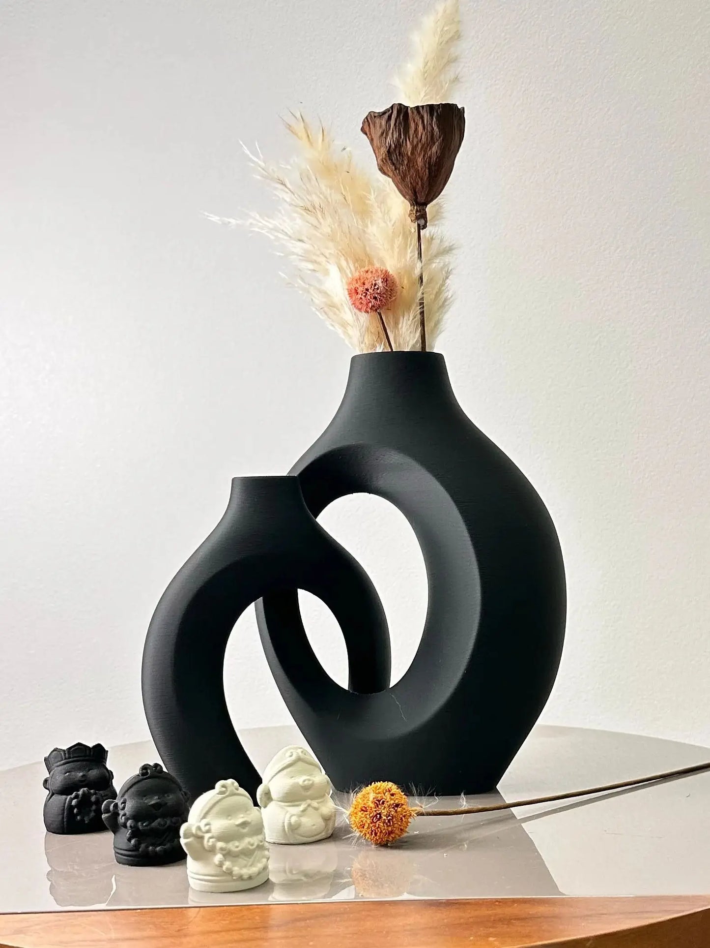 Large Dried Vase Set for Home and Office - Vase