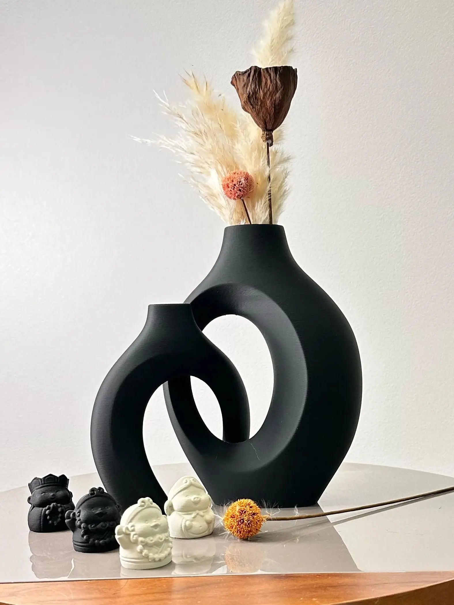 Large Dried Vase Set for Home and Office - Vase