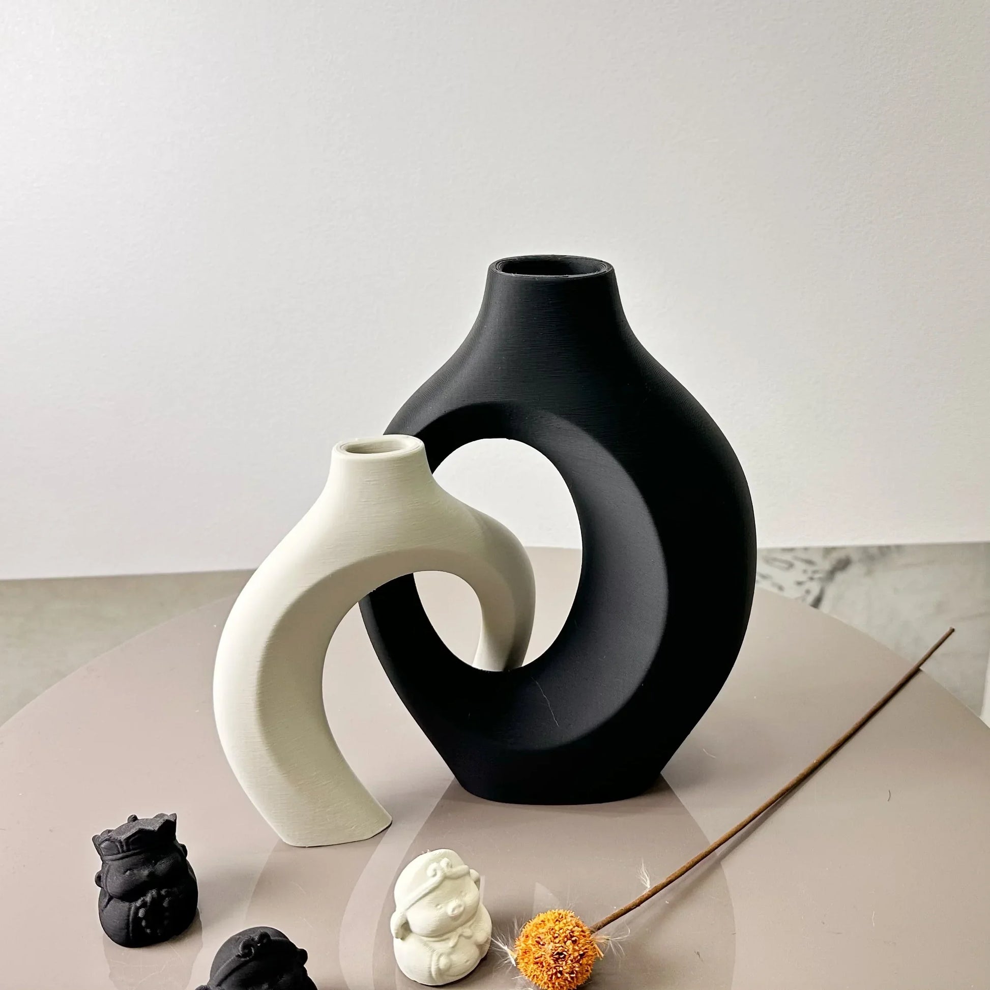 Large Dried Vase Set for Home and Office - Vase