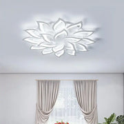 White floral decorbites led ceiling lights with layered petal design and modern led illumination for indoor spaces