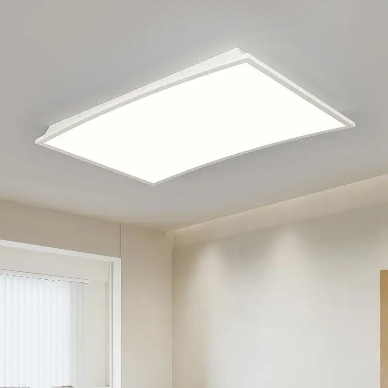 White rectangular led ceiling light with sleek modern design for bedroom and living room decorbites led ceiling lights