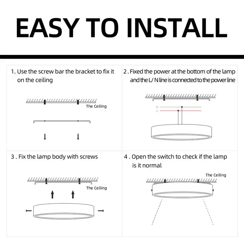 DecorBites led ceiling spot downlight with circular design and minimalist white finish for home kitchen lighting