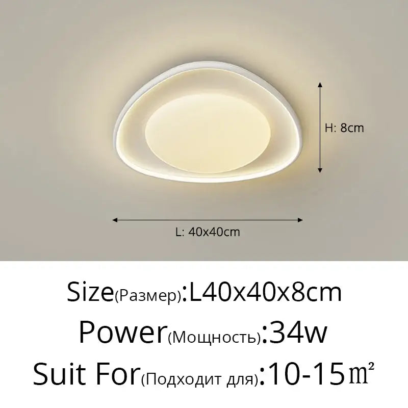 Modern white decorbites led chandelier with sleek oval design and soft diffused glow for kitchen island lighting