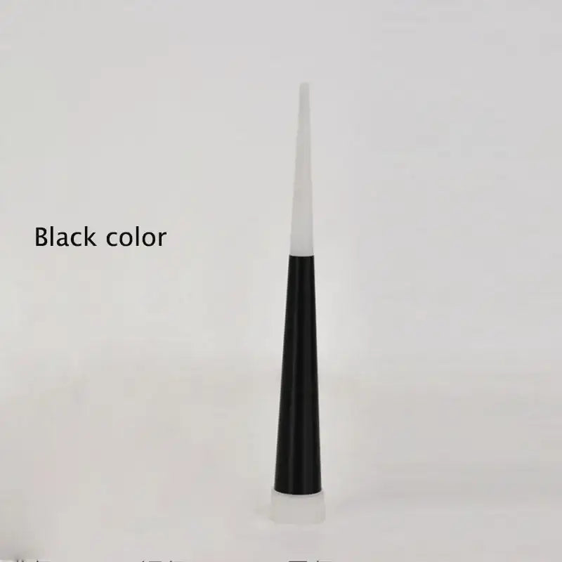 Black cone-shaped decorbites led chandelier lighting with white tip and base for staircase in duplex and villa attic