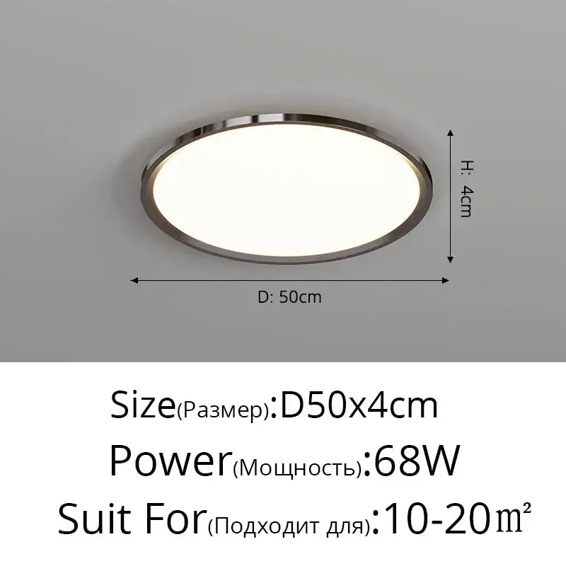 Circular recessed DecorBites LED chandelier light with sleek metallic frame and soft white panel for modern indoor use