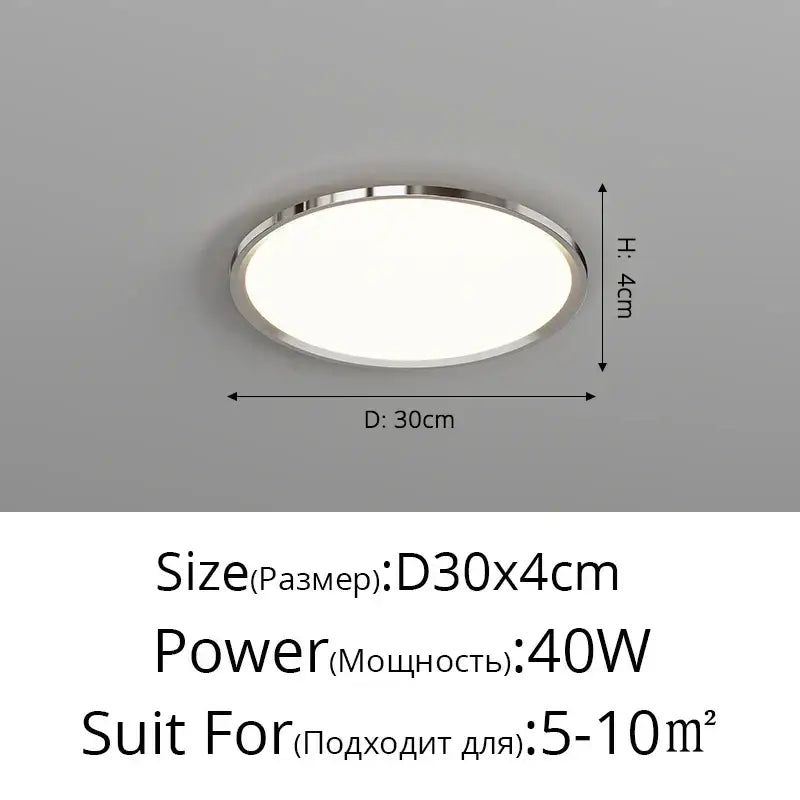 DecorBites led chandelier recessed ceiling light with sleek chrome trim and soft white illuminated panel for indoor use