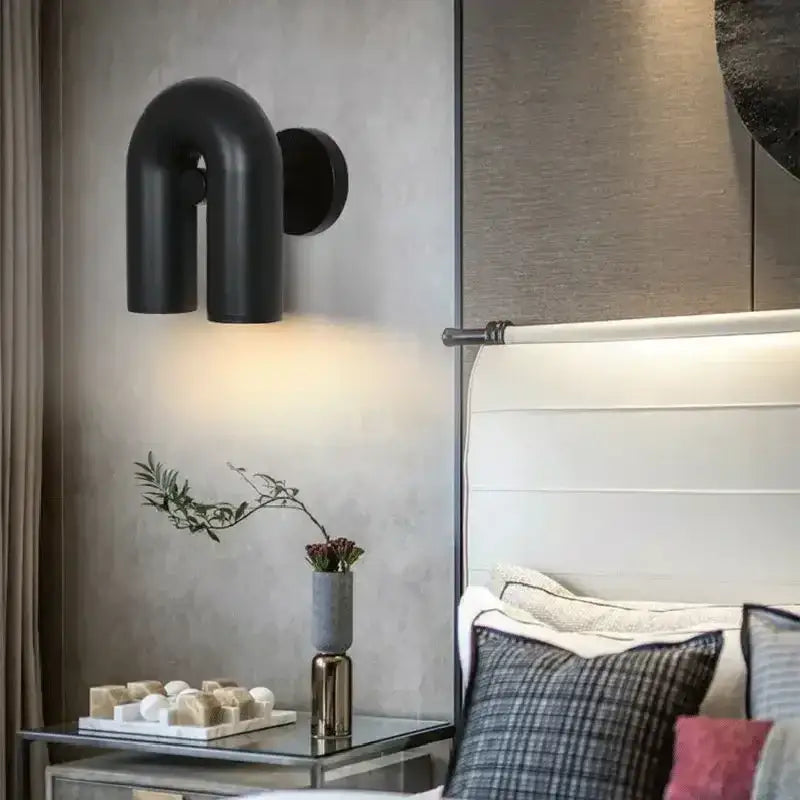Black decorbites™ led gu10 wall sconce reading lamp with matte finish for chic home decor and sconce reading lamp use