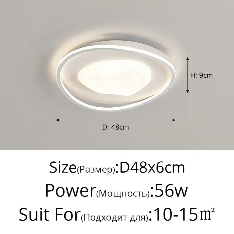 Modern white oval decorbites led minimalism chandelier with sleek design and integrated led lighting for indoor decor
