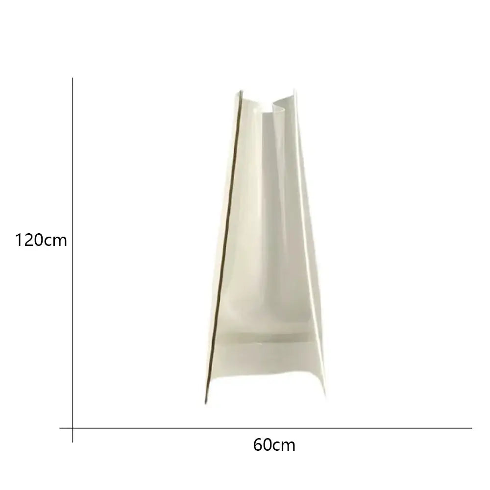 White plastic gutter with 120cm height and 60cm width featured in decorbites led modern floor lamp for living room decoration