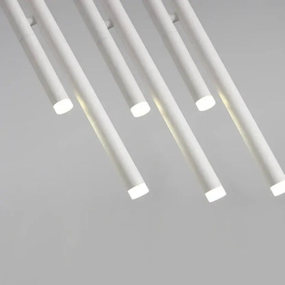 Modern white cylindrical decorbites led pendant light 10w adjustable led pendant light for living room ceiling use