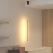 A decorbites led pendant light with sleek dark bronze finish and warm glow ideal for dining room and bedroom decor