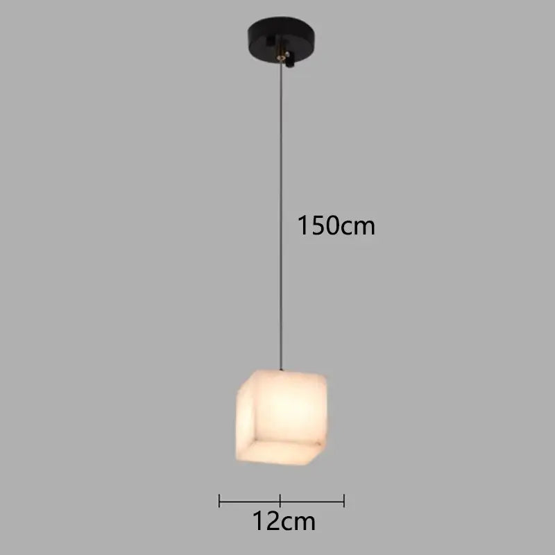 Decorbites led pendant black ceiling-mounted pendant light with 12cm frosted glass shade for modern indoor lighting