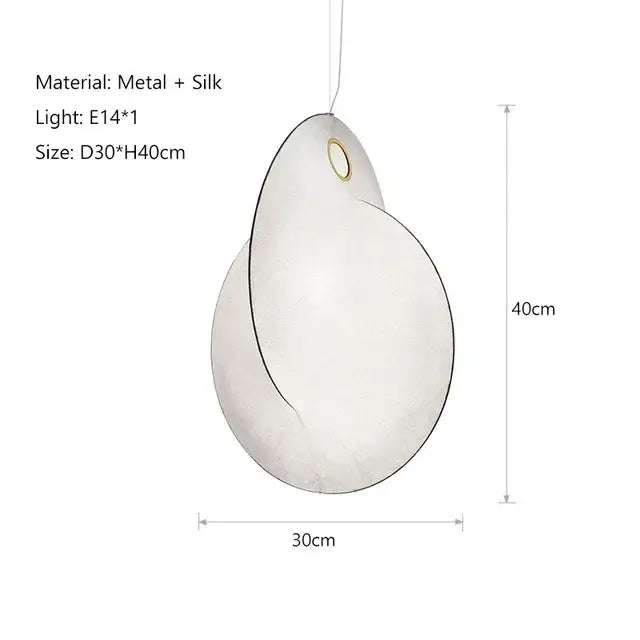 Elegant white silk pendant lights with sleek metal frame and gold hardware by decorbites led pendant for modern interiors