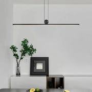 Modern chandelier decorbites led pendant with black aluminum and acrylic matte finish for restaurant and office lighting