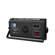 Black decorbites led rgbw 4in1 strobe light with digital display and multiple ports for dj stage lighting use
