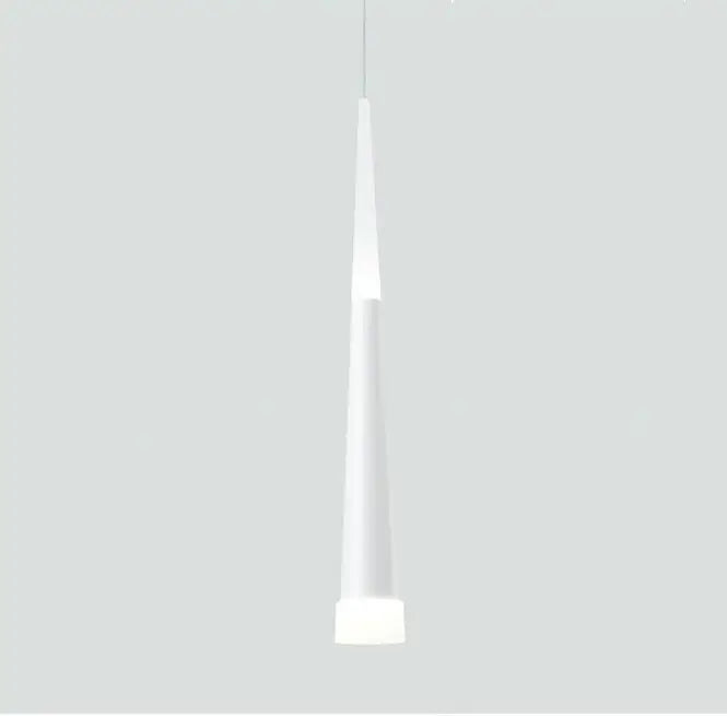 A sleek modern white led ring chandelier with tapered cylindrical design and frosted glass diffuser for villa decor lighting