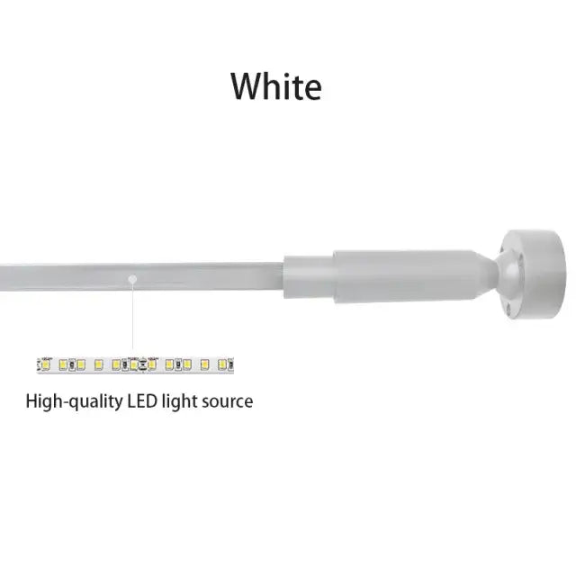 Decorbites led skyline white cylindrical led skyline linear wall light with sleek modern design and integrated high-quality led source