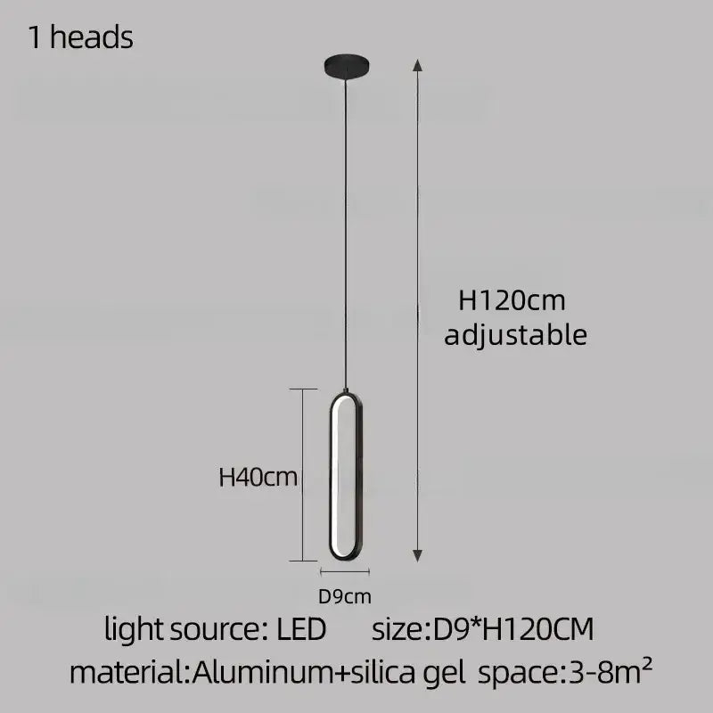 A sleek decorbites led staircase branch chandelier with minimalist aluminum and silica gel design for modern spaces