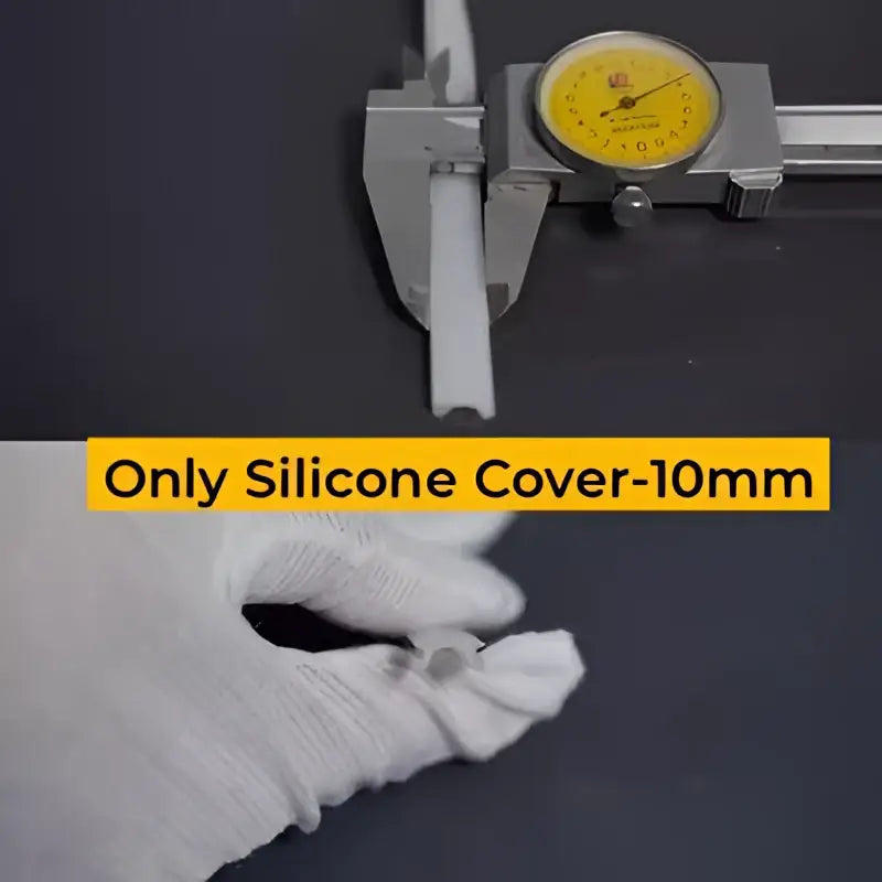 Decorbites led strip channel diffuser made of sleek 10mm-thick silicone with matte finish for aluminum profile lights