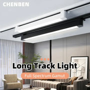 Decorbites™ black and white led track light set with sleek modern design for home decor lighting solutions