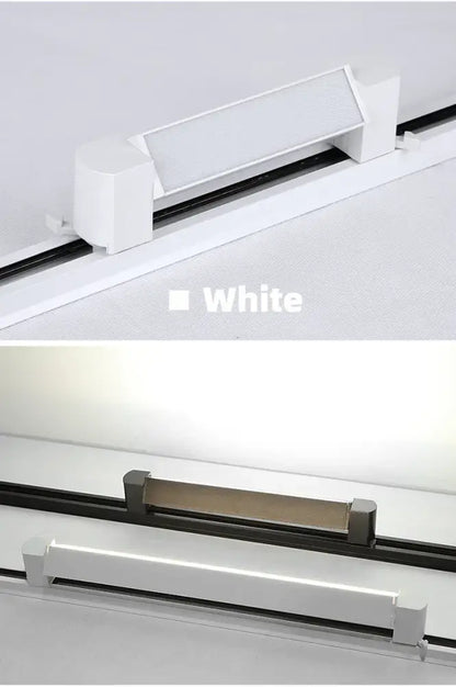 Decorbites™ white led track light set with sleek modern design and slim profile for home decor lighting solutions