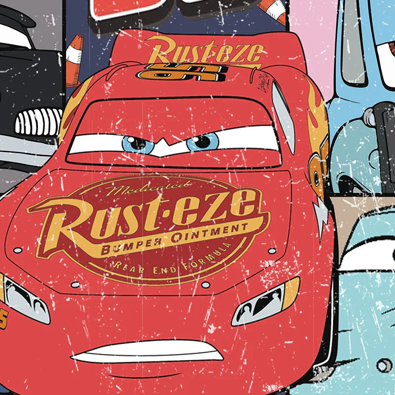 Lightning McQueen Art Prints - Cars Movie Theme - Posters