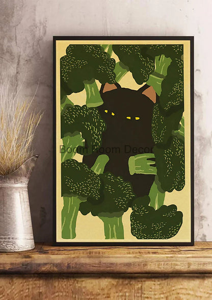 Lover Cat Paper Poster for Home Decor - Z163 2 / 30x21cm - Posters