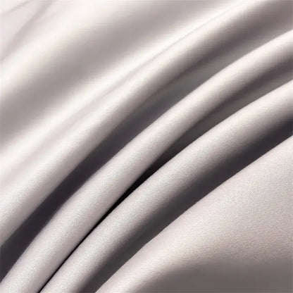 Silk-like silver-gray silk fabric of decorbites™ luxurious 1000tc egyptian cotton duvet cover with subtle sheen