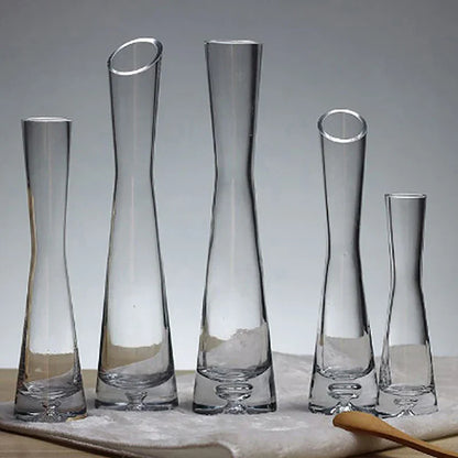 Luxury Glass Flower Vase for Home Decor - Vase